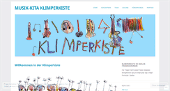 Desktop Screenshot of musikkitaklimperkiste.com