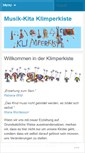 Mobile Screenshot of musikkitaklimperkiste.com